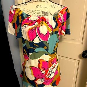 Floral top by Mainstream Boutique